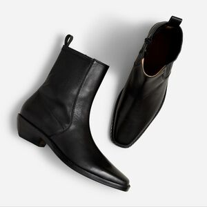 Madewell Black Ankle Boots